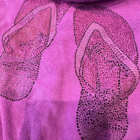 Butter- Pink Terry Cloth Bathing Suit Cover Up - Picture 10 of 11